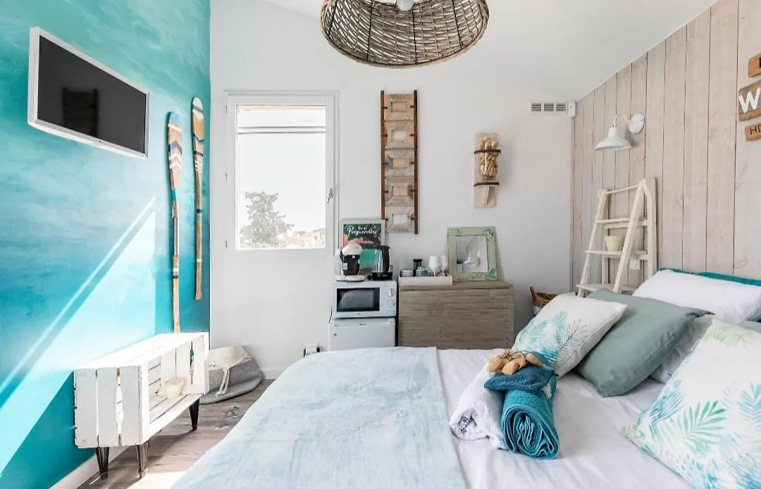 بيت للعطل Maison De Vacances A L'Ayguade Classee 3 Etoiles, Climatisee,3Mn A Pied Plage Et Restos ,5Mn Aeroport, 10Mn Gare Hyères فرنسا