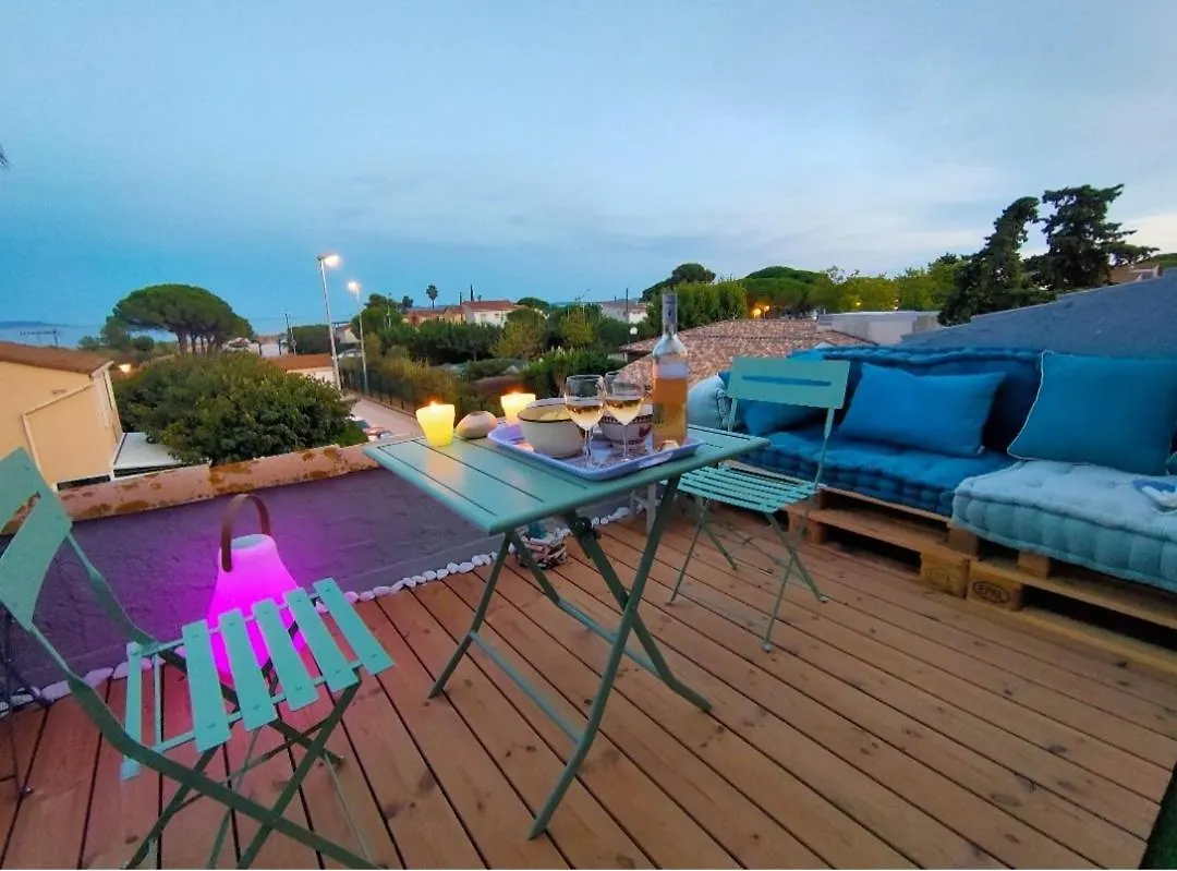Hébergement de vacances Maison De Vacances A L'Ayguade Classee 3 Etoiles, Climatisee,3Mn A Pied Plage Et Restos ,5Mn Aeroport, 10Mn Gare Hyères